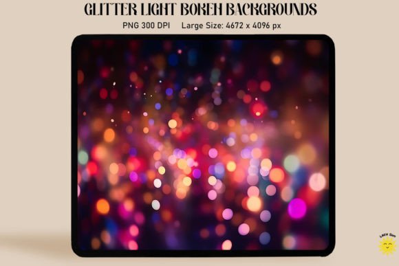 Elevate Your Visuals with Colorful Lights Blur Bokeh Backgrounds
