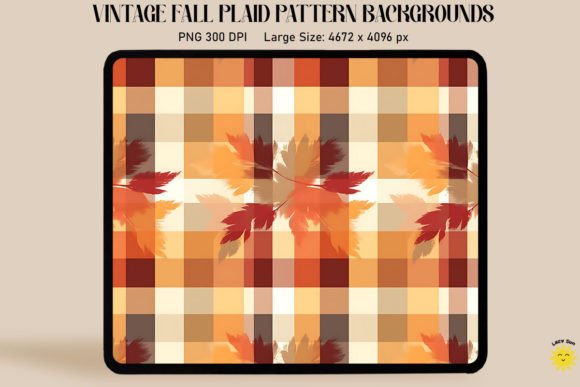 Simple Autumn Plaid Pattern Backgrounds: Your Go-To Seasonal Asset