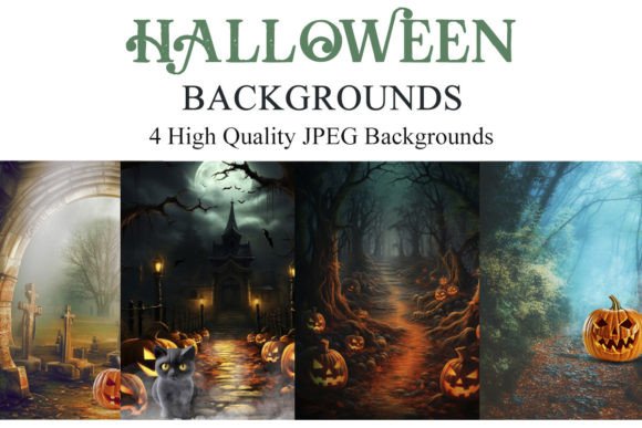 Transform Your Halloween Photos with Digital Backdrops
