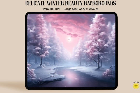 Winter Magic Wonderland Backgrounds: Elevate Your Visuals